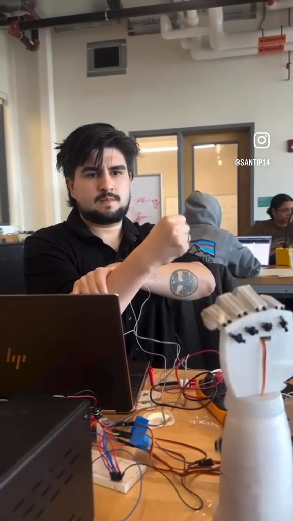 Research visual for EMG-Controlled Prosthetic Robotic Hand